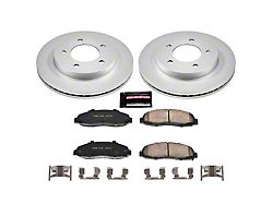 PowerStop Z17 Evolution Plus 5-Lug Brake Rotor and Pad Kit; Front (97-03 4WD F-150)
