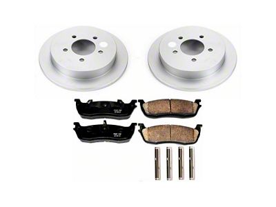 PowerStop Z17 Evolution Plus 5-Lug Brake Rotor and Pad Kit; Rear (Late 00-03 F-150 w/ Rear Disc Brakes; 99-03 F-150 Lightning)