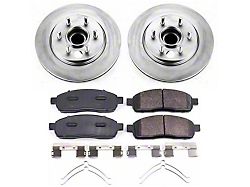 PowerStop Z17 Evolution Plus 6-Lug Brake Rotor and Pad Kit; Front (04-08 2WD F-150)