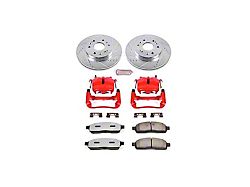 PowerStop Z36 Extreme Truck and Tow 6-Lug Brake Rotor, Pad and Caliper Kit; Front (05-08 4WD F-150)