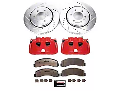 PowerStop Z36 Extreme Truck and Tow 6-Lug Brake Rotor, Pad and Caliper Kit; Front (10-11 2WD/4WD F-150)