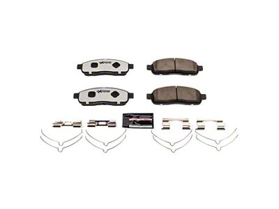PowerStop Z36 Extreme Truck and Tow Carbon-Fiber Ceramic Brake Pads; Front Pair (2009 F-150)