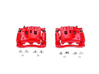 PowerStop Performance Rear Brake Calipers; Red (11-12 F-250 Super Duty)