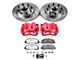 PowerStop Z36 Extreme Truck and Tow 8-Lug Brake Rotor, Pad and Caliper Kit; Front (2011 2WD F-250 Super Duty)