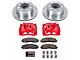 PowerStop Z36 Extreme Truck and Tow 8-Lug Brake Rotor, Pad and Caliper Kit; Rear (2012 2WD F-250 Super Duty)