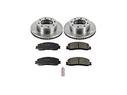 PowerStop OE Replacement 8-Lug Brake Rotor and Pad Kit; Front (2012 4WD F-350 Super Duty)
