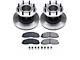PowerStop OE Replacement 8-Lug Brake Rotor and Pad Kit; Front (17-21 2WD F-350 Super Duty DRW)