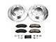 PowerStop Z23 Evolution Sport 8-Lug Brake Rotor and Pad Kit; Front (2011 4WD F-350 Super Duty DRW)