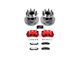 PowerStop Z36 Extreme Truck and Tow 8-Lug Brake Rotor, Pad and Caliper Kit; Front (2012 2WD F-350 Super Duty DRW)