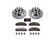 PowerStop Z36 Extreme Truck and Tow 8-Lug Brake Rotor and Pad Kit; Front (12-22 2WD F-350 Super Duty SRW)