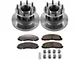 PowerStop Z36 Extreme Truck and Tow 8-Lug Brake Rotor and Pad Kit; Front (17-21 2WD F-350 Super Duty DRW)