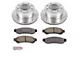PowerStop Z36 Extreme Truck and Tow 8-Lug Brake Rotor and Pad Kit; Rear (11-22 F-350 Super Duty SRW)
