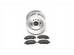 PowerStop OE Replacement 6-Lug Brake Rotor and Pad Kit; Front (07-18 Sierra 1500)
