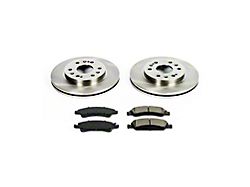 PowerStop OE Replacement 6-Lug Brake Rotor and Pad Kit; Front (07-18 Silverado 1500)
