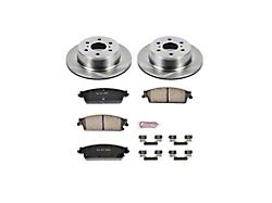 PowerStop OE Replacement 6-Lug Brake Rotor and Pad Kit; Rear (07-13 Sierra 1500 w/ Rear Disc Brakes)