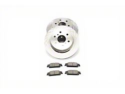 PowerStop OE Replacement 6-Lug Brake Rotor and Pad Kit; Rear (14-18 Sierra 1500)