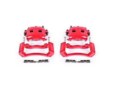 PowerStop Performance Front Brake Calipers; Red (02-18 RAM 1500, Excluding SRT-10)