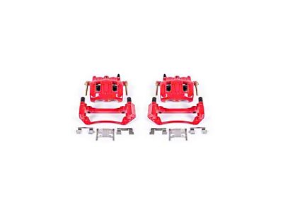 PowerStop Performance Front Brake Calipers; Red (97-03 F-150)