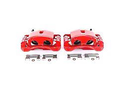 PowerStop Performance Front Brake Calipers; Red (05-06 Silverado 1500 w/ Rear Drum Brakes)