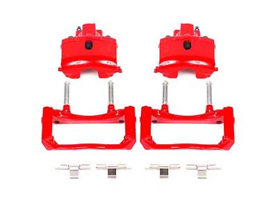 PowerStop Performance Rear Brake Calipers; Red (02-18 RAM 1500, Excluding SRT-10)