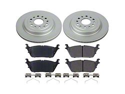 PowerStop Z17 Evolution Plus 6-Lug Brake Rotor and Pad Kit; Rear (19-25 RAM 1500, Excluding RHO & TRX)
