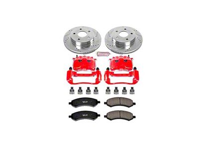 PowerStop Z23 Evolution Sport 5-Lug Brake Rotor, Pad and Caliper Kit; Front (06-08 RAM 1500, Excluding SRT-10 & Mega Cab)