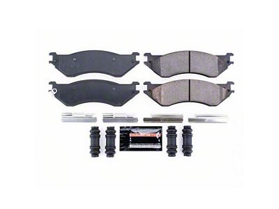 PowerStop Z23 Evolution Sport Carbon-Fiber Ceramic Brake Pads; Front Pair (04-06 RAM 1500 SRT-10)