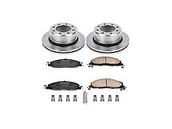 PowerStop OE Replacement 8-Lug Brake Rotor and Pad Kit; Rear (09-18 RAM 2500)