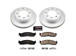 PowerStop Z17 Evolution Plus 8-Lug Brake Rotor and Pad Kit; Front (03-08 RAM 2500)