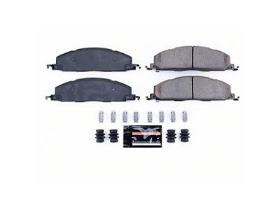 PowerStop Z23 Evolution Sport Carbon-Fiber Ceramic Brake Pads; Rear Pair (09-18 RAM 2500)