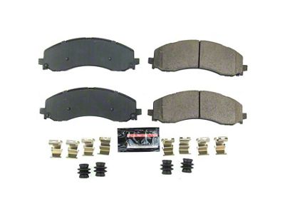 PowerStop Z23 Evolution Sport Carbon-Fiber Ceramic Brake Pads; Front Pair (19-24 RAM 2500)