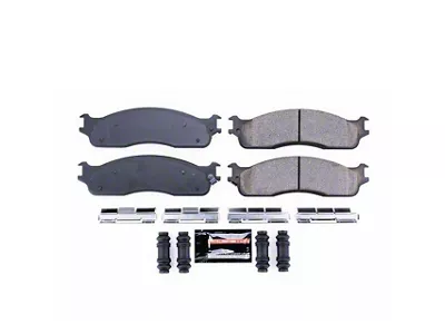 PowerStop Z23 Evolution Sport Carbon-Fiber Ceramic Brake Pads; Front Pair (03-08 RAM 2500)