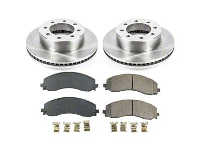 PowerStop OE Replacement 8-Lug Brake Rotor and Pad Kit; Front (19-24 RAM 3500)