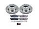 PowerStop OE Replacement 8-Lug Brake Rotor and Pad Kit; Front (03-08 RAM 3500)
