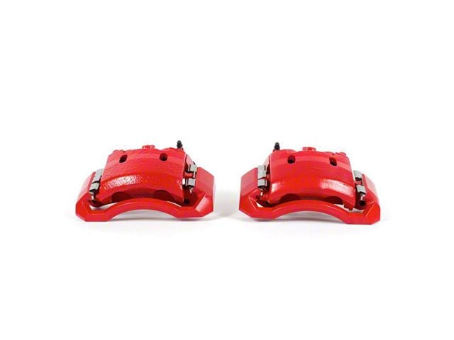 PowerStop Performance Front Brake Calipers; Red (03-08 RAM 3500)