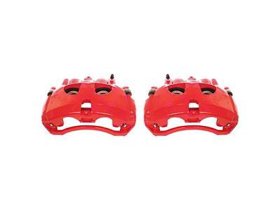 PowerStop Performance Front Brake Calipers; Red (09-18 RAM 3500)