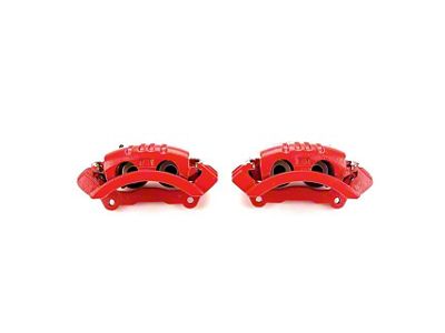 PowerStop Performance Rear Brake Calipers; Red (03-08 RAM 3500 SRW)