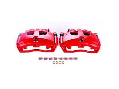 PowerStop Performance Rear Brake Calipers; Red (09-18 RAM 3500 DRW)