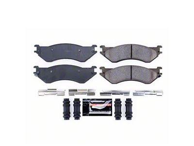 PowerStop Z23 Evolution Sport Carbon-Fiber Ceramic Brake Pads; Rear Pair (03-08 RAM 3500)