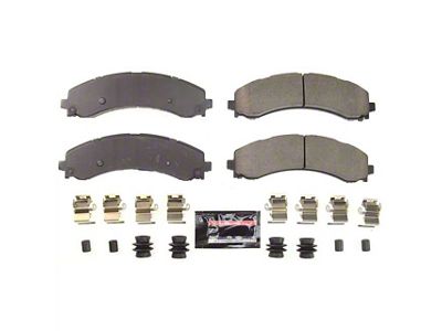 PowerStop Z23 Evolution Sport Carbon-Fiber Ceramic Brake Pads; Rear Pair (19-24 RAM 3500 DRW)