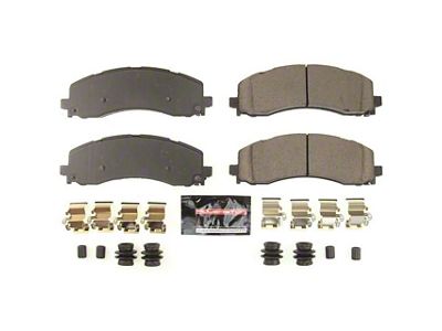 PowerStop Z23 Evolution Sport Carbon-Fiber Ceramic Brake Pads; Rear Pair (19-24 RAM 3500 SRW)