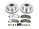 PowerStop Z36 Extreme Truck and Tow 8-Lug Brake Rotor and Pad Kit; Front (19-24 RAM 3500)