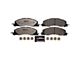 PowerStop Z36 Extreme Truck and Tow Carbon-Fiber Ceramic Brake Pads; Front Pair (09-18 RAM 3500)