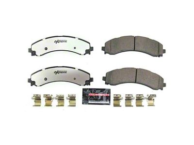 PowerStop Z36 Extreme Truck and Tow Carbon-Fiber Ceramic Brake Pads; Rear Pair (19-24 RAM 3500 DRW)