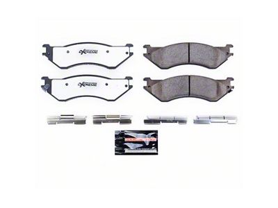 PowerStop Z36 Extreme Truck and Tow Carbon-Fiber Ceramic Brake Pads; Rear Pair (03-08 RAM 3500)