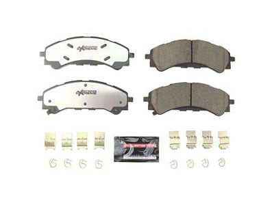 PowerStop Z36 Extreme Truck and Tow Carbon-Fiber Ceramic Brake Pads; Front Pair (19-23 Ranger)