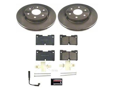 PowerStop OE Replacement 6-Lug Brake Rotor and Pad Kit; Front (19-25 Sierra 1500)
