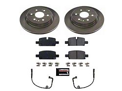 PowerStop OE Replacement 6-Lug Brake Rotor and Pad Kit; Rear (19-25 Sierra 1500)