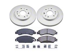 PowerStop Z17 Evolution Plus 6-Lug Brake Rotor and Pad Kit; Front (05-06 Sierra 1500 w/ Rear Drum Brakes)