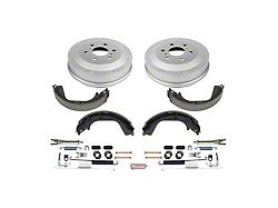 PowerStop OE Replacement 6-Lug Brake Rotor and Pad Kit; Rear (09-13 Sierra 1500 w/ Rear Drum Brakes)